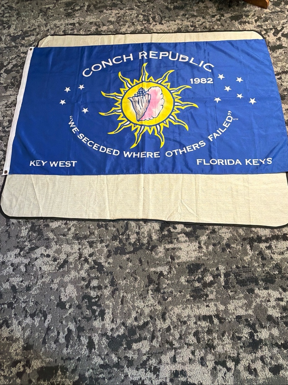 NEW Key West Conch Republic 1982 We Seceded Where Others Failed Flag 3’x5’